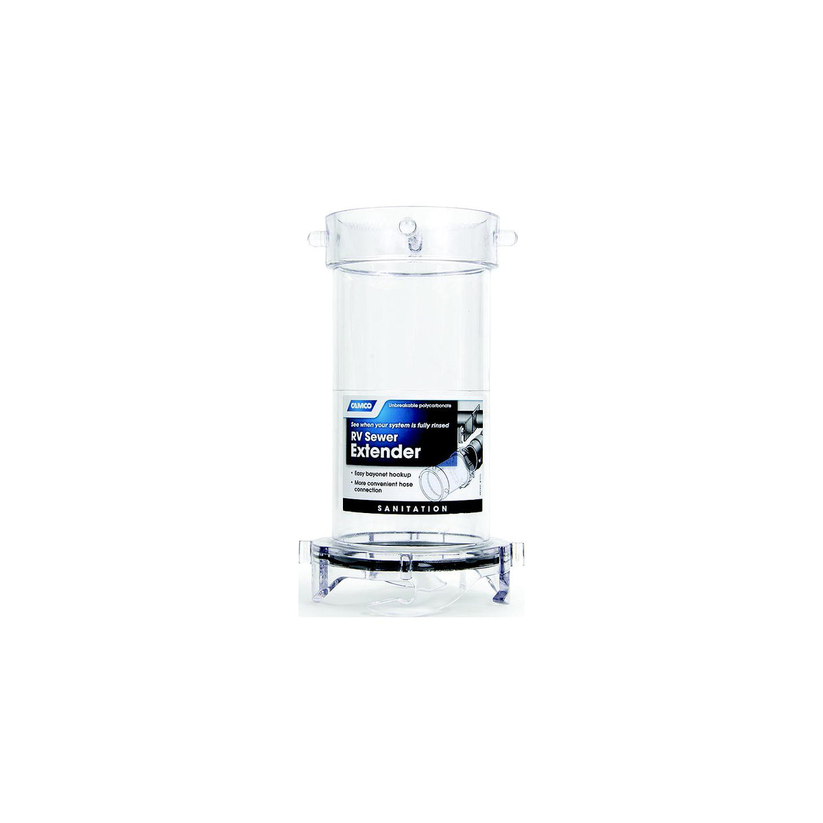 Camco CLEAR ADAPTER 9IN REPLACES P/N 117-39592 RVX - image 1