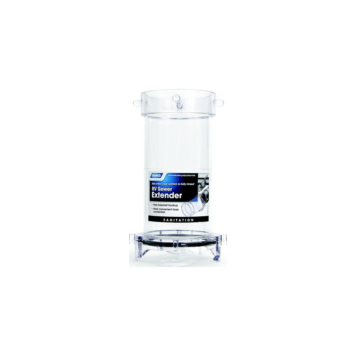 Camco RV SEWER EXT 3.5IN CLR ADPT REPLACES P/N 117-39562 RVX - image 1