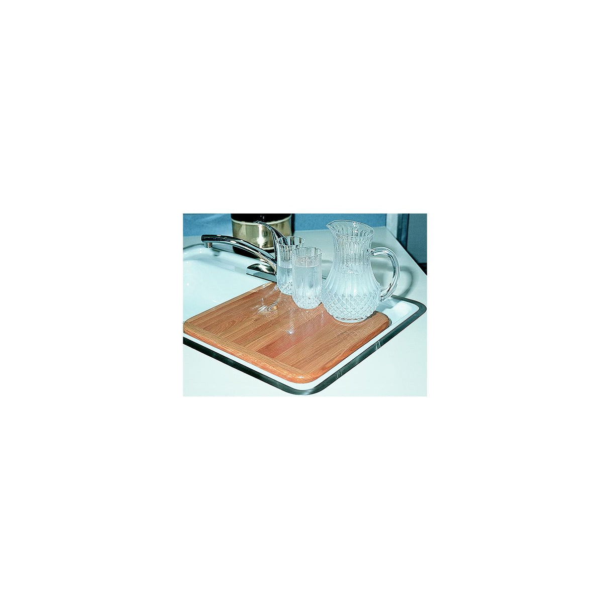 Camco 43431 Oak Sink Covers, 13" × 15" - image 1