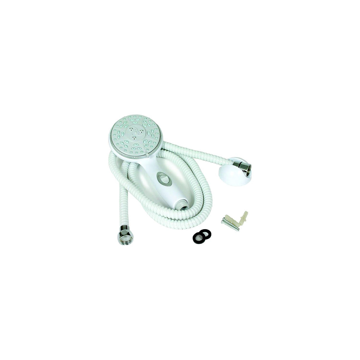 Camco 43714 Shower Head Kit, White - 43714