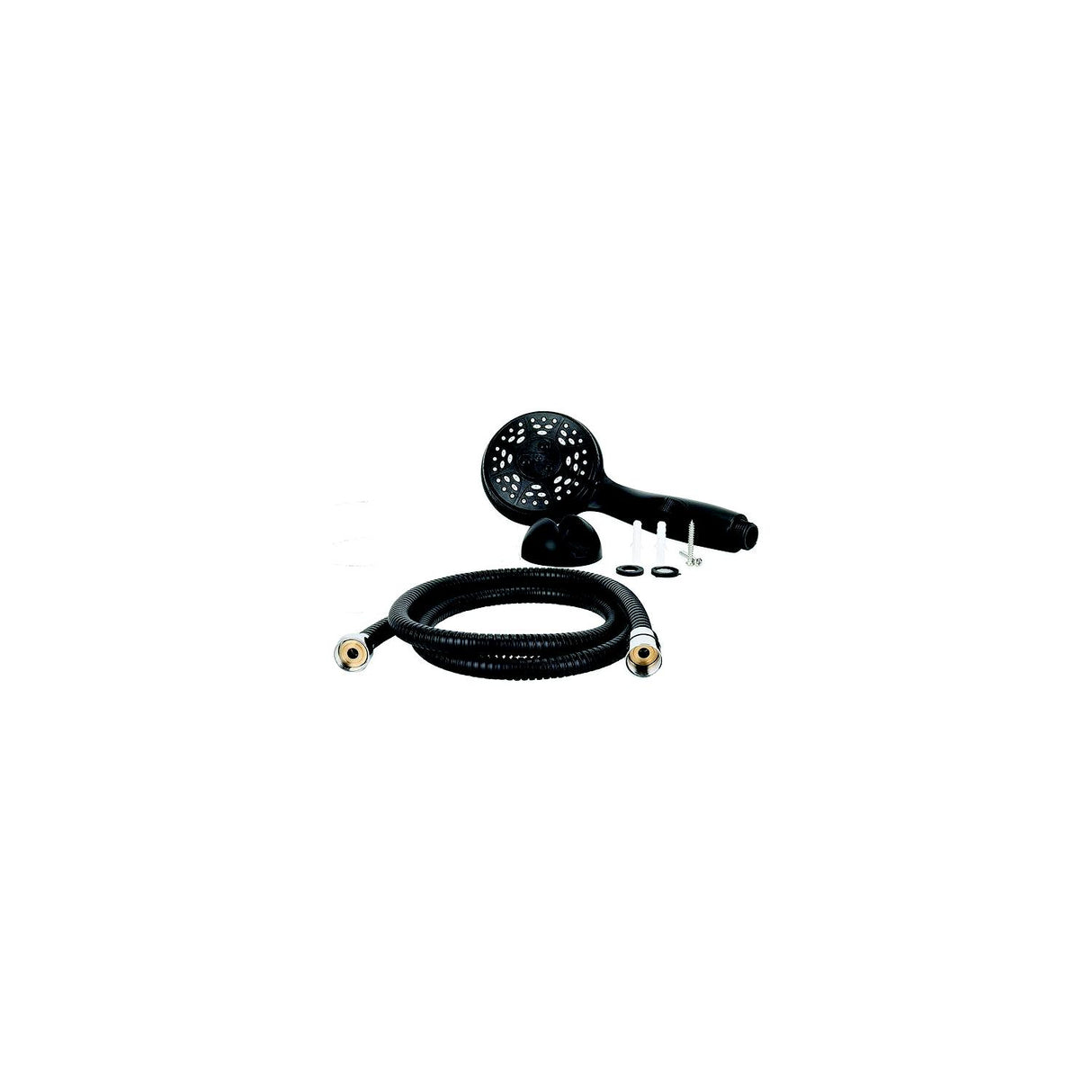 Camco 43744 Premium Rv/Marine Shower Head & Hose Kit, Black - image 1