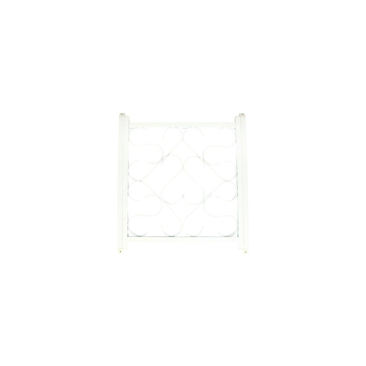 Camco Screen Door Push Bar and Deluxe Grille, White - 43997 - image 2