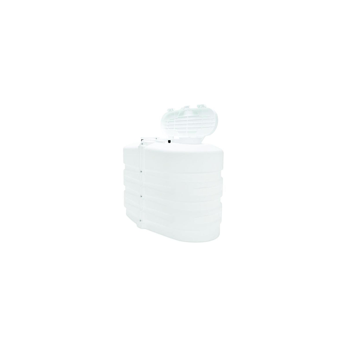 Camco PROPANE TANK COVER DBL 20# WHT 20 X16 X15 - 50503 - image 1