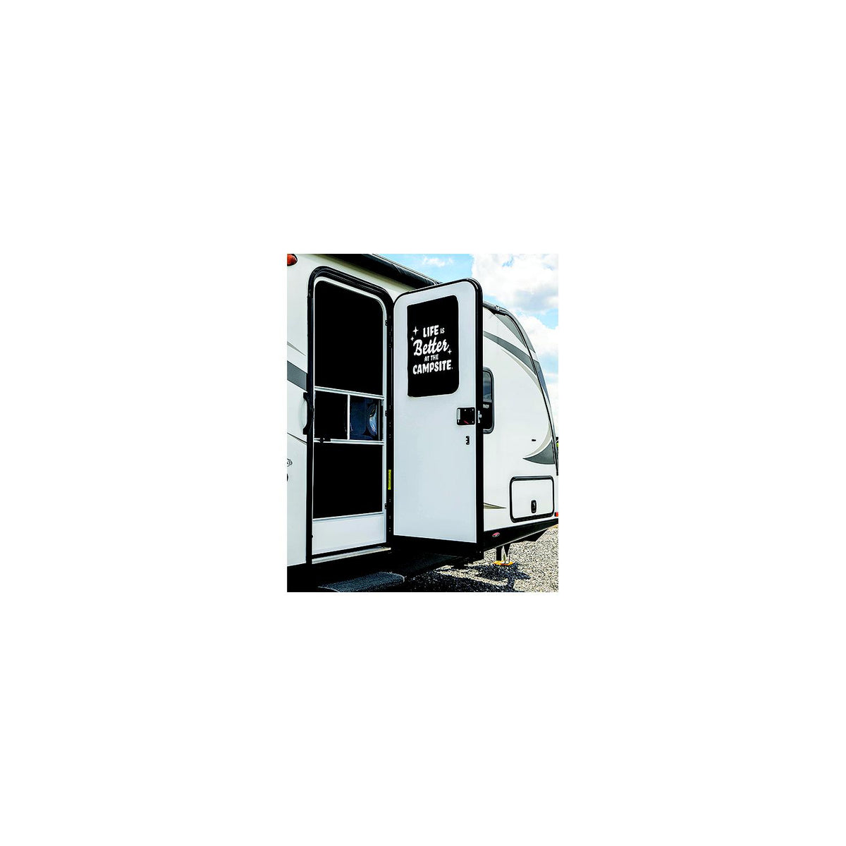 Camco 53051 RV Door Window Light Blocking Shade - image 2