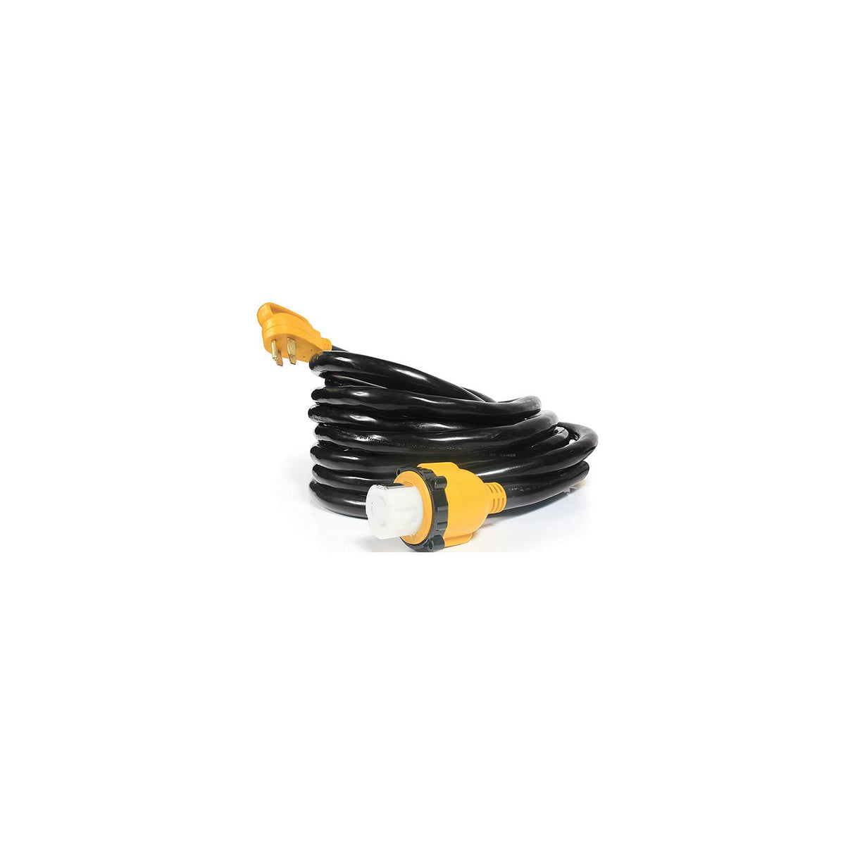 Camco 55542 PowerGrip Locking Adapter, 50A Fem Lockin/50A Male Std Powergrip, 25' - image 1