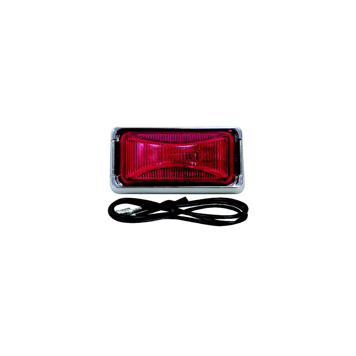 Anderson V203KR LED Sealed Clearance/ Side Marker Light Assembly w/Black Bracket, Red - V203KR