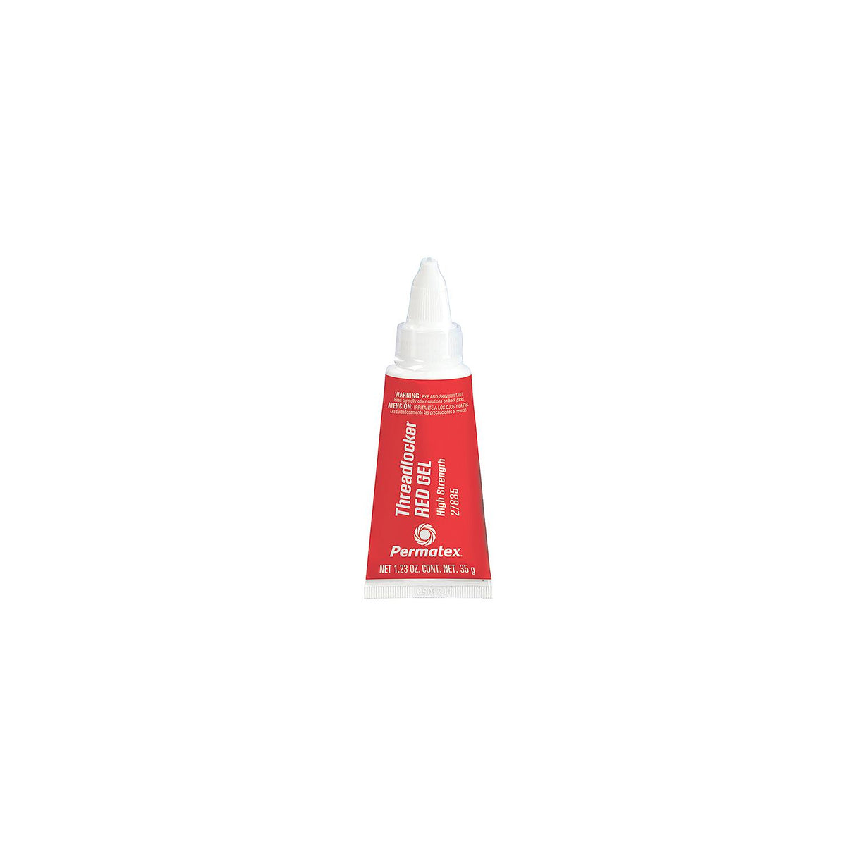 Permatex 27835 High Strength Threadlocker Red Gel, 35 gr., Red - 27835