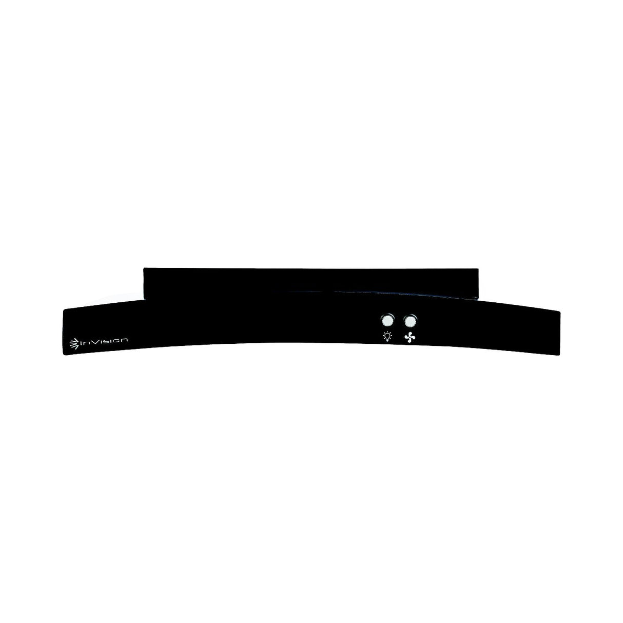 InVision Dicor 2802300 Range Hood, Black Ventless - image 1
