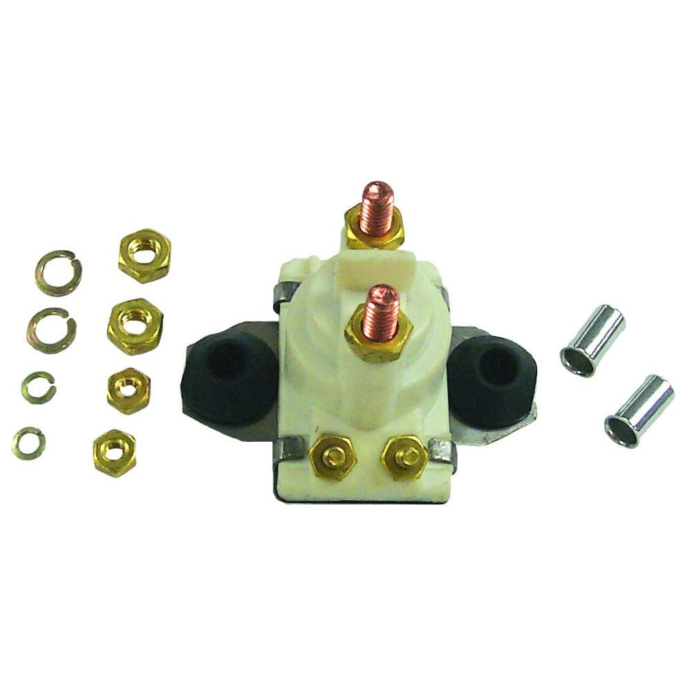 Sierra International Outboard Solenoid - White Housing - 18-5819 - image 1