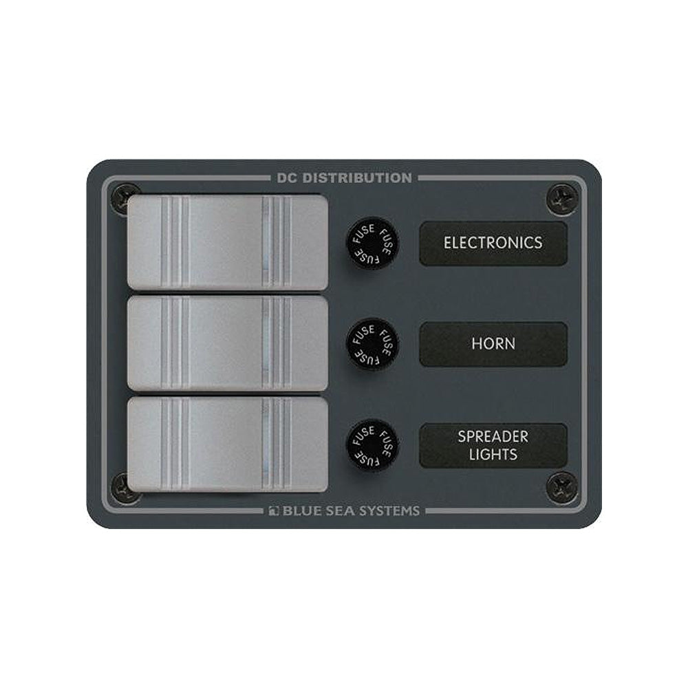 Blue Sea Systems Blue Sea 8054 Slate Grey - 3 Position - Vertical
