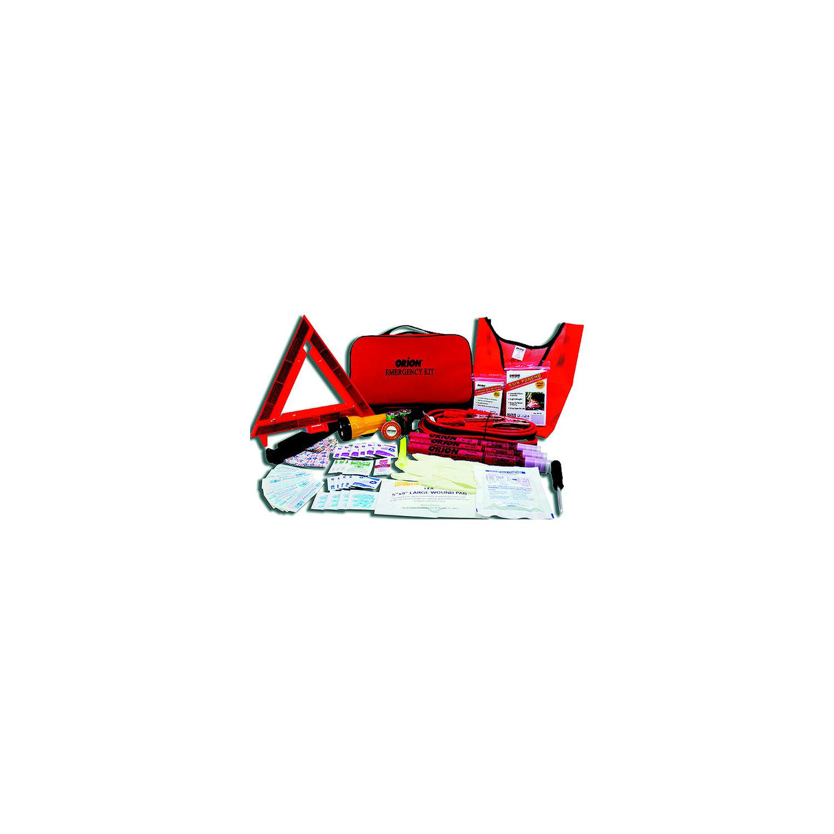 Orion Safety Products Orion 8901 - Deluxe Roadside Emergency Kit - 79 pieces - 8901