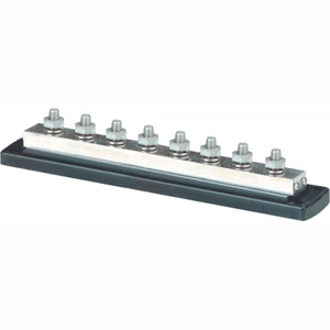Blue Sea Systems Blue Sea 2107 PowerBar 600AMP Cable Connector - 8 x 3/8" 16 Stud Terminal