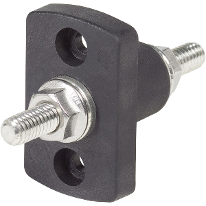 Blue Sea Systems Blue Sea 2201 Black Terminal Feed Through Connector