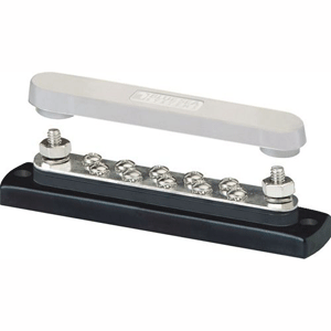 Blue Sea Systems Blue Sea 2300 150AMP Common BusBar 10 x #8-32 Screw Terminal w/Cover