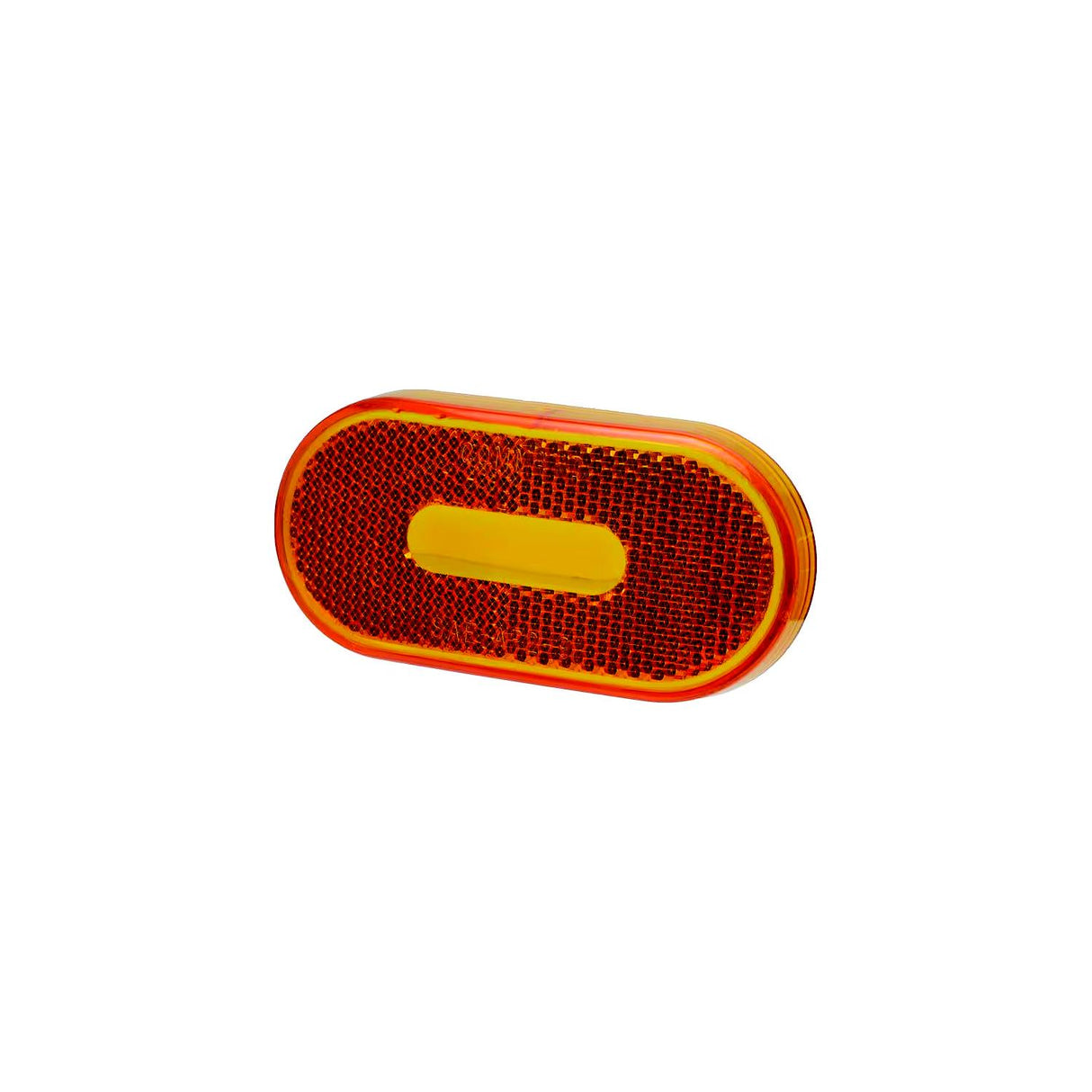 Fasteners Unlimited Creative Products Group CMD89121A Amber Polycarbonate Lens, Size: 4" x 2" x 3/4" - CMD-89-121A