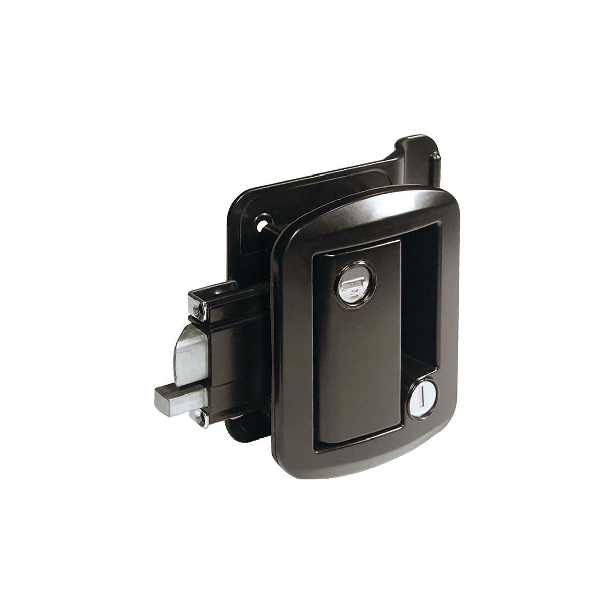 Fasteners Unlimited TTL43610AL20061P Global Classic Pro Entrance Lock, Black - TTL-43610AL-2006-1PK