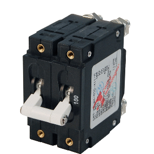 Blue Sea Systems Blue Sea 7258 C-Series Double Pole Circuit Breaker - 100A