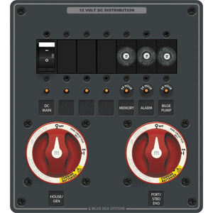 Blue Sea Systems Blue Sea 8689 m-Series Dual Circuit Plus 2 of PN 6011