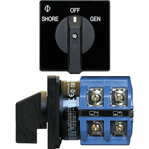 Blue Sea Systems Blue Sea 9011 Switch, AV 120VAC 65A OFF +2 Positions
