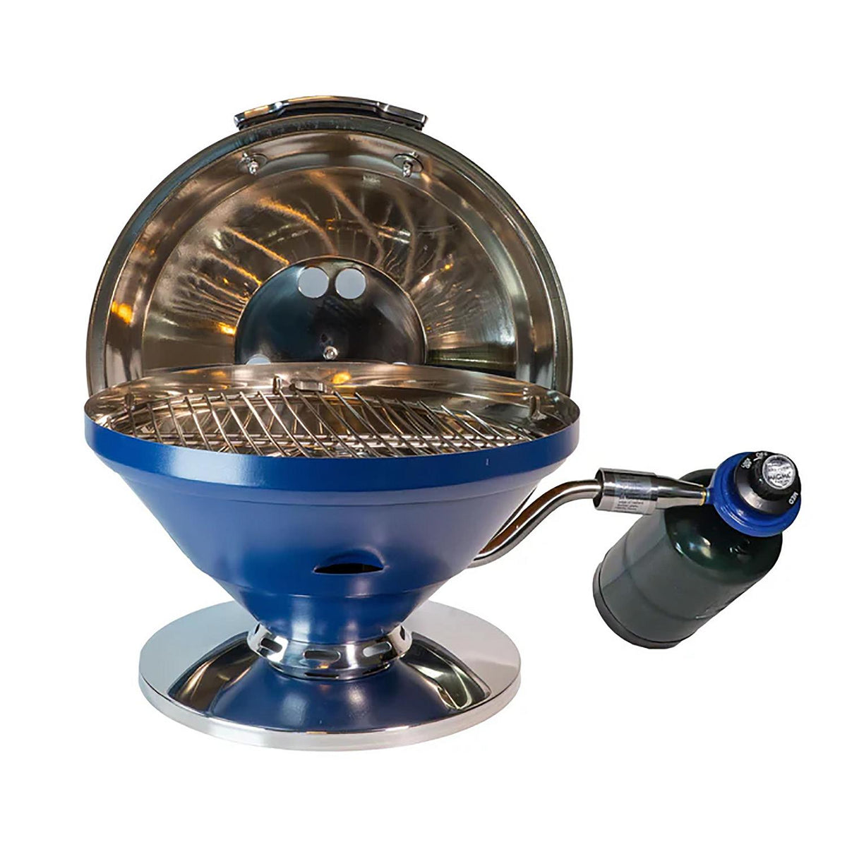 Magma C10105MB Midnight Blue Beach Fire Gas Grill, Propane, 8.5 lb. , 133 Sq. in. - image 4