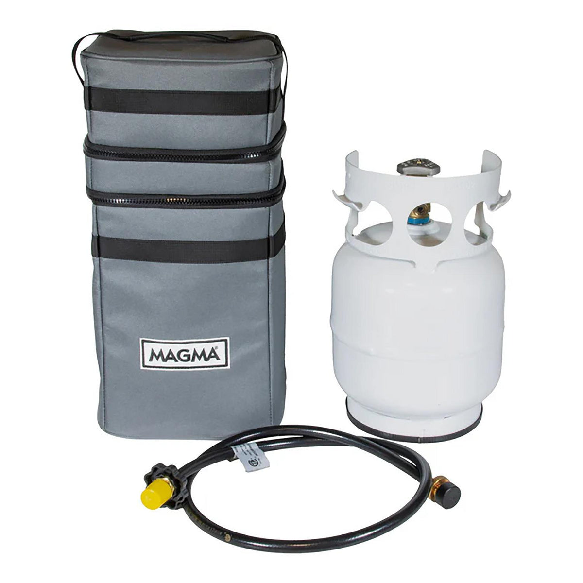 Magma FP10200 Beach Fire 5lb, 1.2-Gals Refillable Propane Tank Kit, 9" L x 9" W x 18" H - image 3