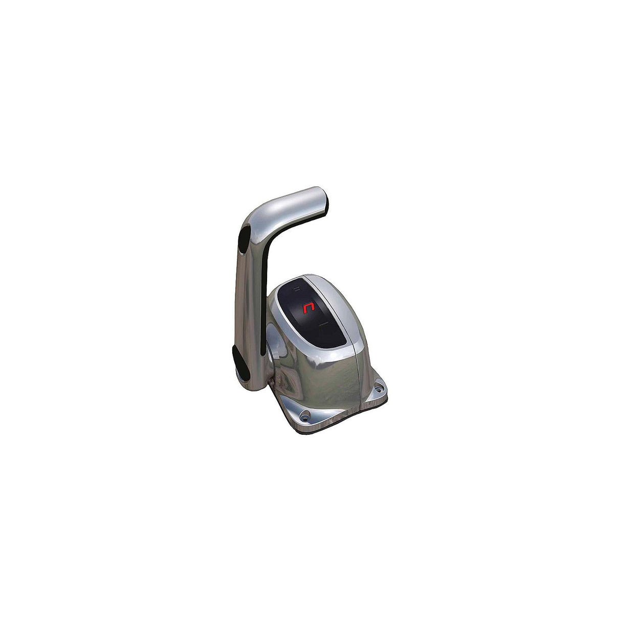 Uflex B501 Series Single Lever Top Mount Control, Single Engine w/Trim, Chrome - B501BT/L