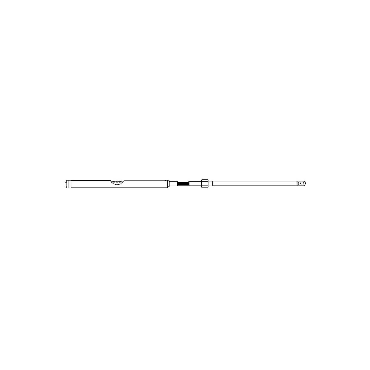 Uflex M86x13 Rack Cable 13FT Marine Boat - official Uflex product image 2