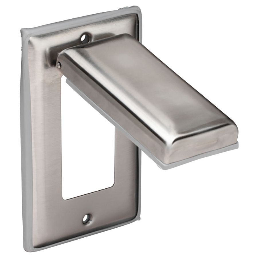 Marinco Stainless Steel Sealed Cover with Lift Lid - 7879CR - image 1