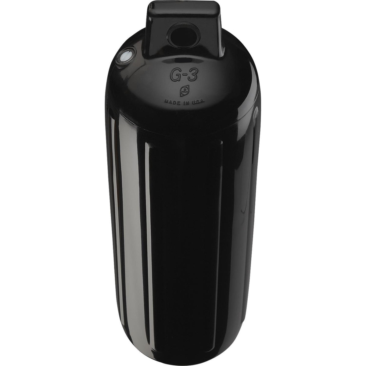 Polyform 73-389-943 Twin Eye G Series Fender, 5.5" x 19", Black - 73-389-943 - official Polyform product image 4