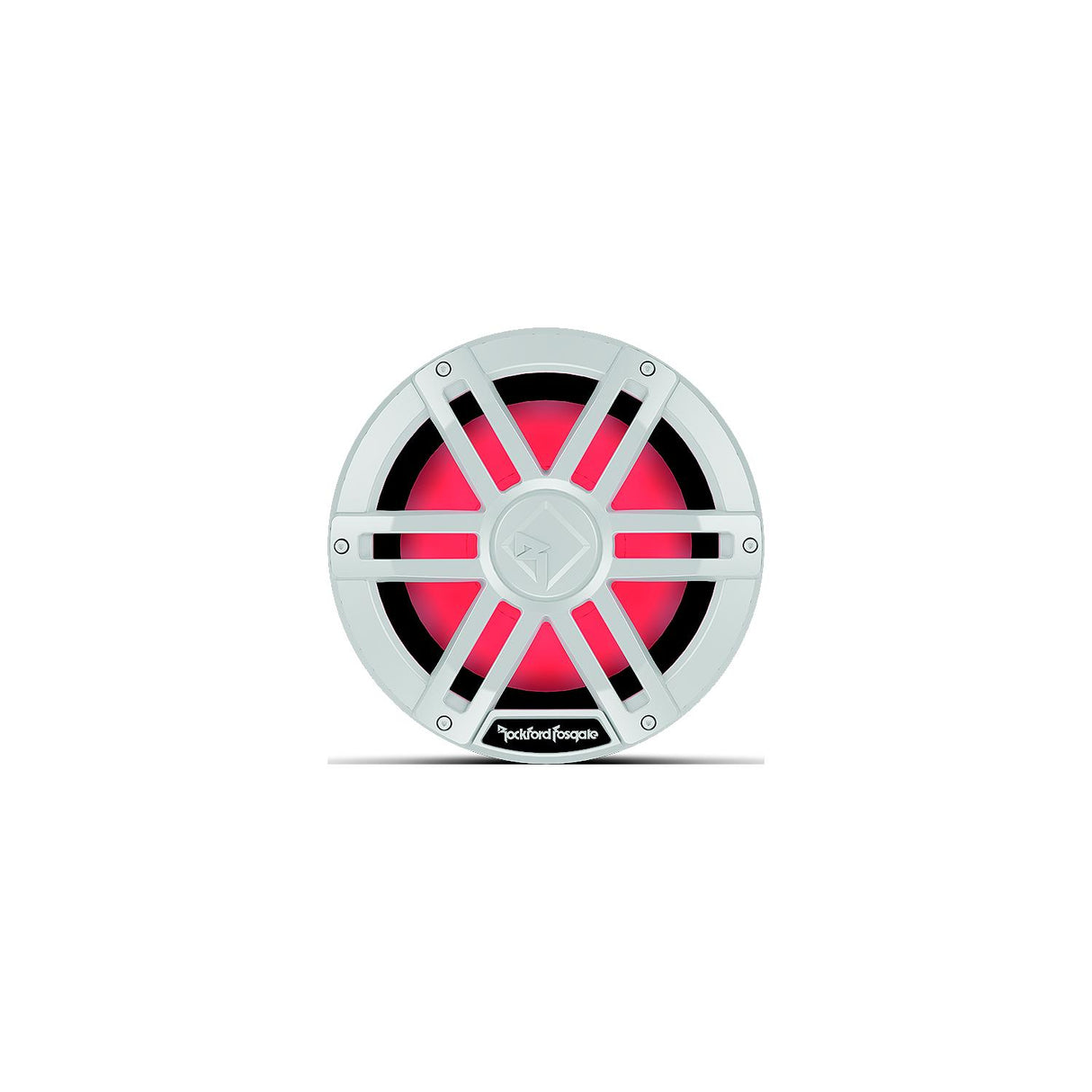 Rockford Fosgate M1D210 DVC 2Ω Color Optix⢠Marine Subwoofer, 10" w/ White Grills - M1D2-10