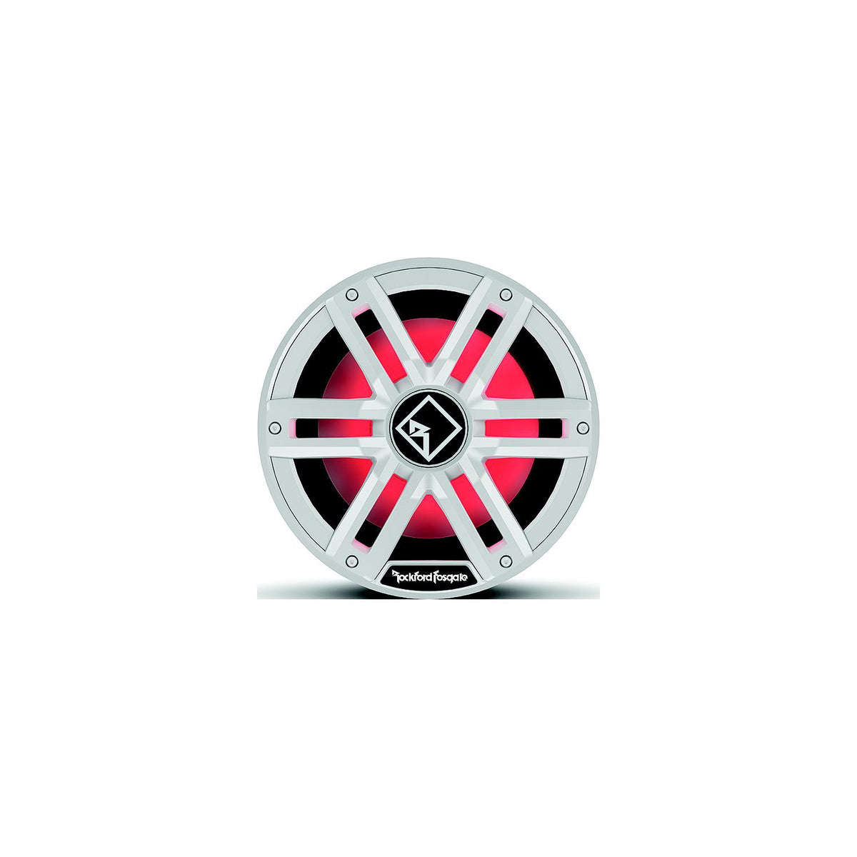 Rockford Fosgate M2D410I DVC 2Ω Color Optix⢠Infinite Baffle Marine Subwoofer, 10" w/ White & Stainless Grills - M2D4-10I - official Rockford Fosgate product image 3