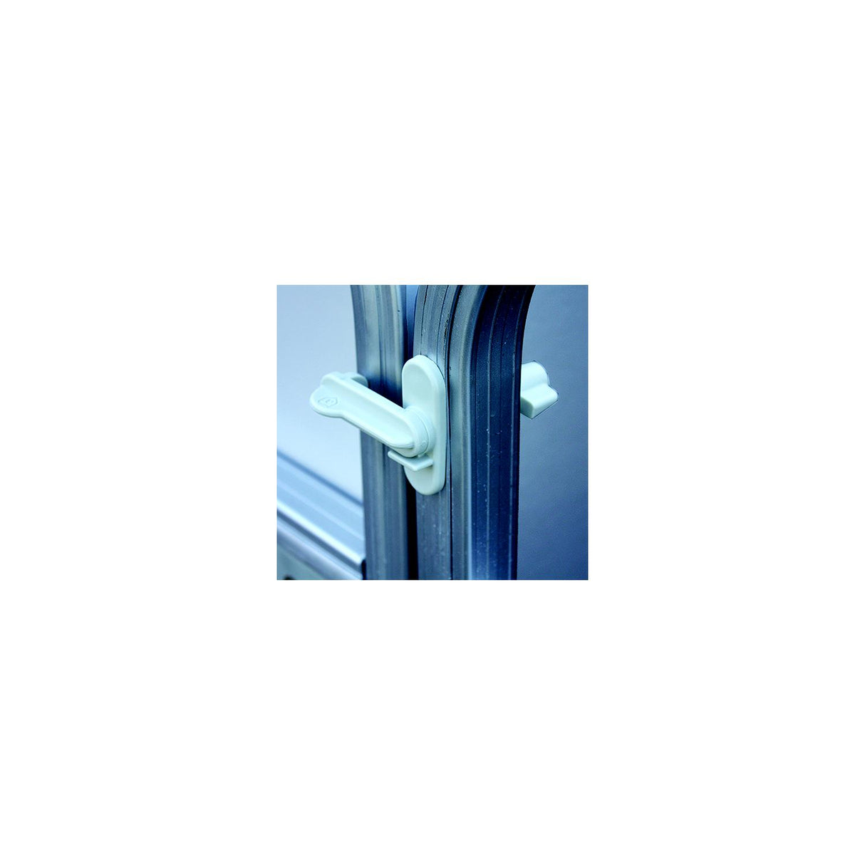 ATTWOOD Universal Pontoon Replacement Gate Latch, White - 11404-6 - official Attwood product image 3