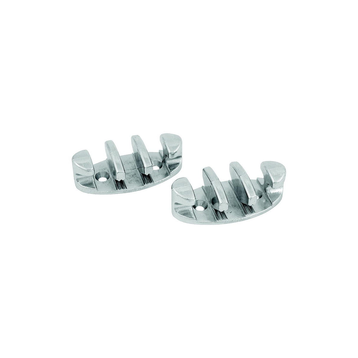 ATTWOOD 3" Zig-Zag Cleat, Zinc Plated (2 Per Pack) - 11950-6