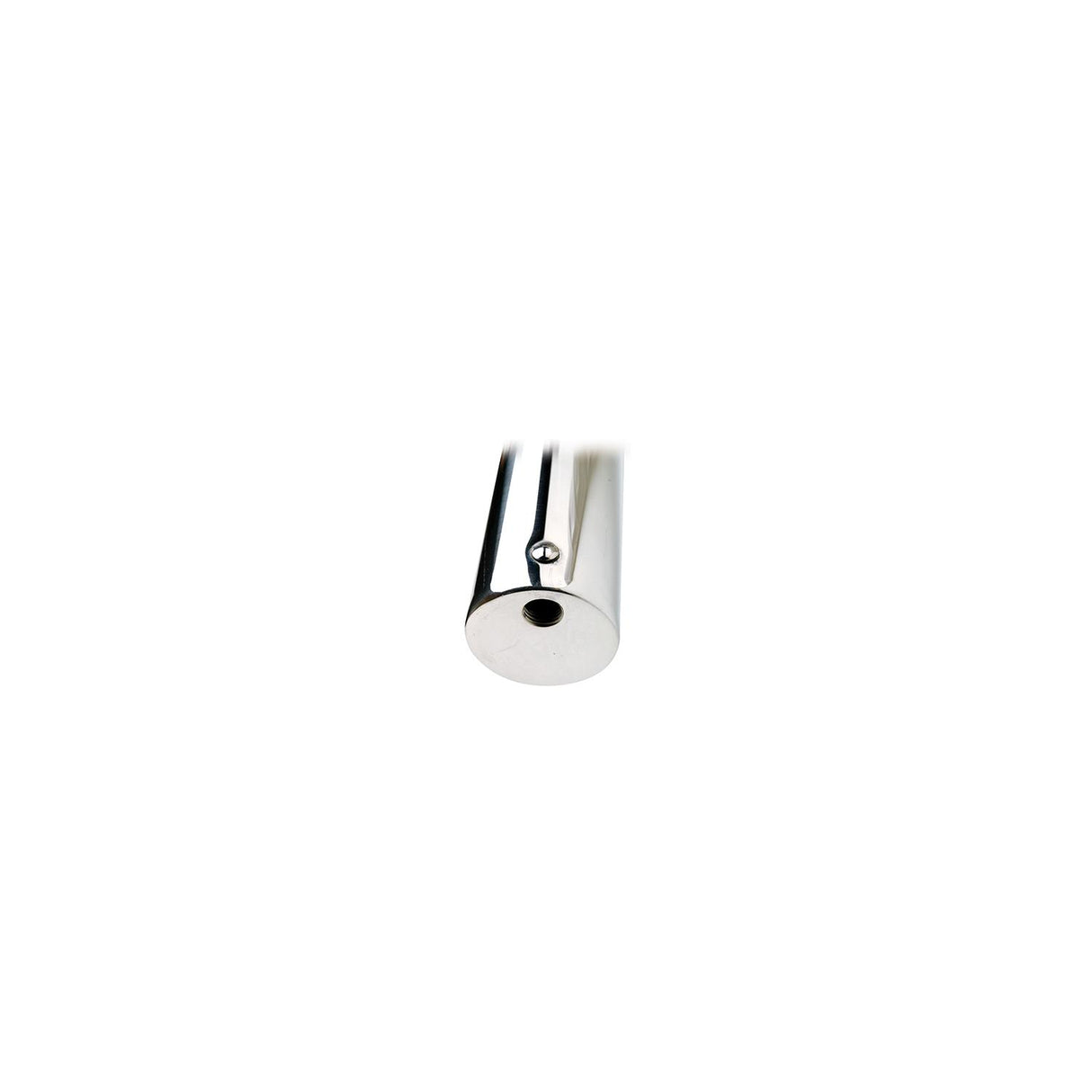 ATTWOOD Rod Holder Flush Mount Stainless Steel 30 Degree Black Closed End - 66470-7