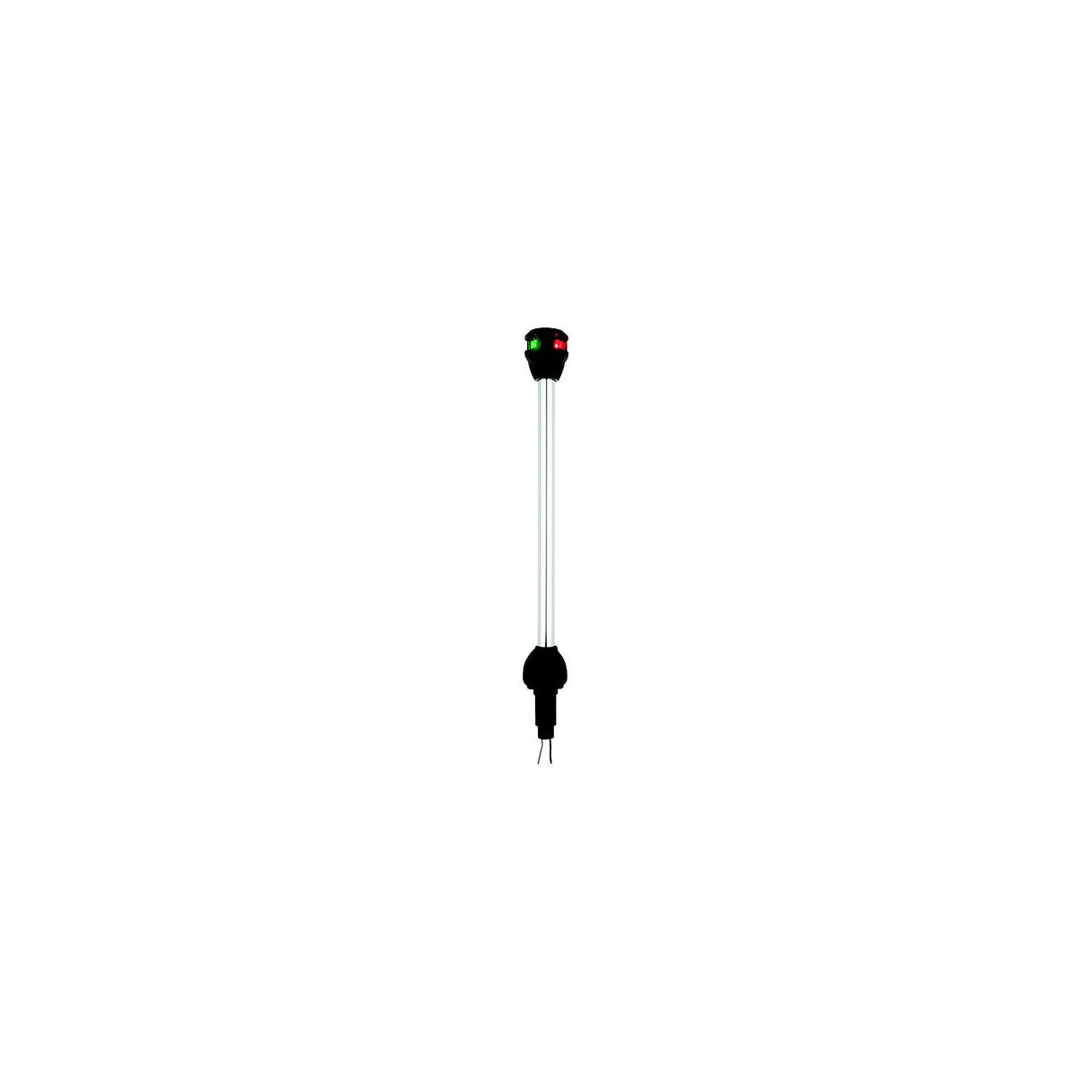 ATTWOOD LightArmor Bi-Color LED Navigation Pole Light, 14" Straight w/Task Light - NV6LC2-14-7 - official Attwood product image 3