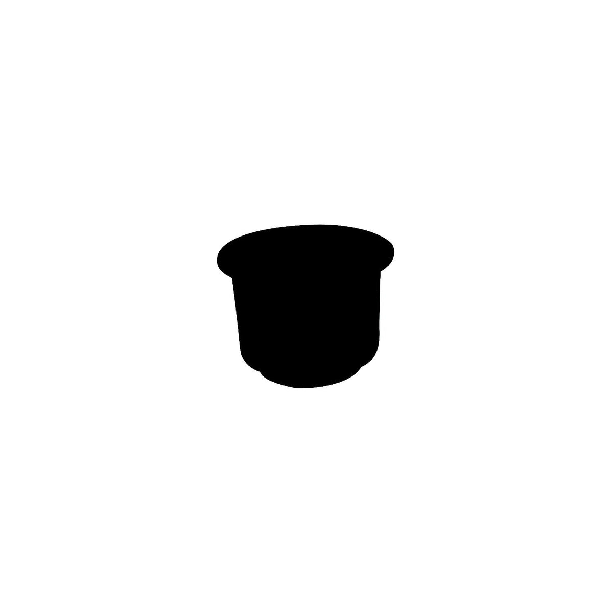 T-H Marine LCH-1-DP Cup Holder Flush Large Black - official T-H Marine product image 2