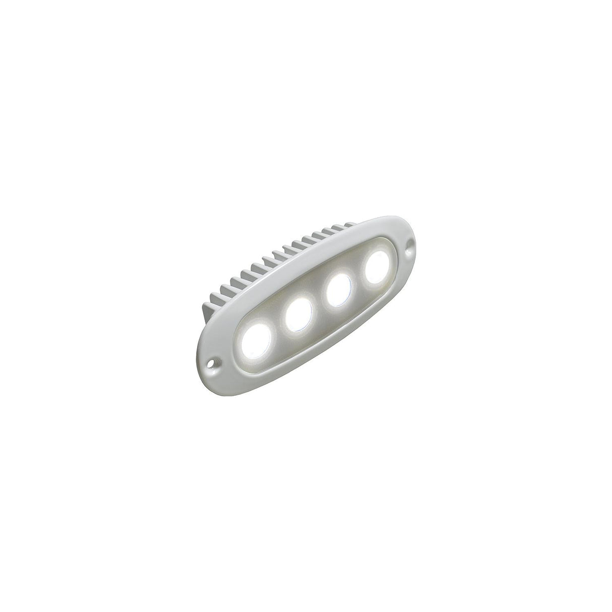 T-H Marine LED39120DP Oval Recessed Mount Spreader 4 Bright White LED Lights - LED-39120-DP
