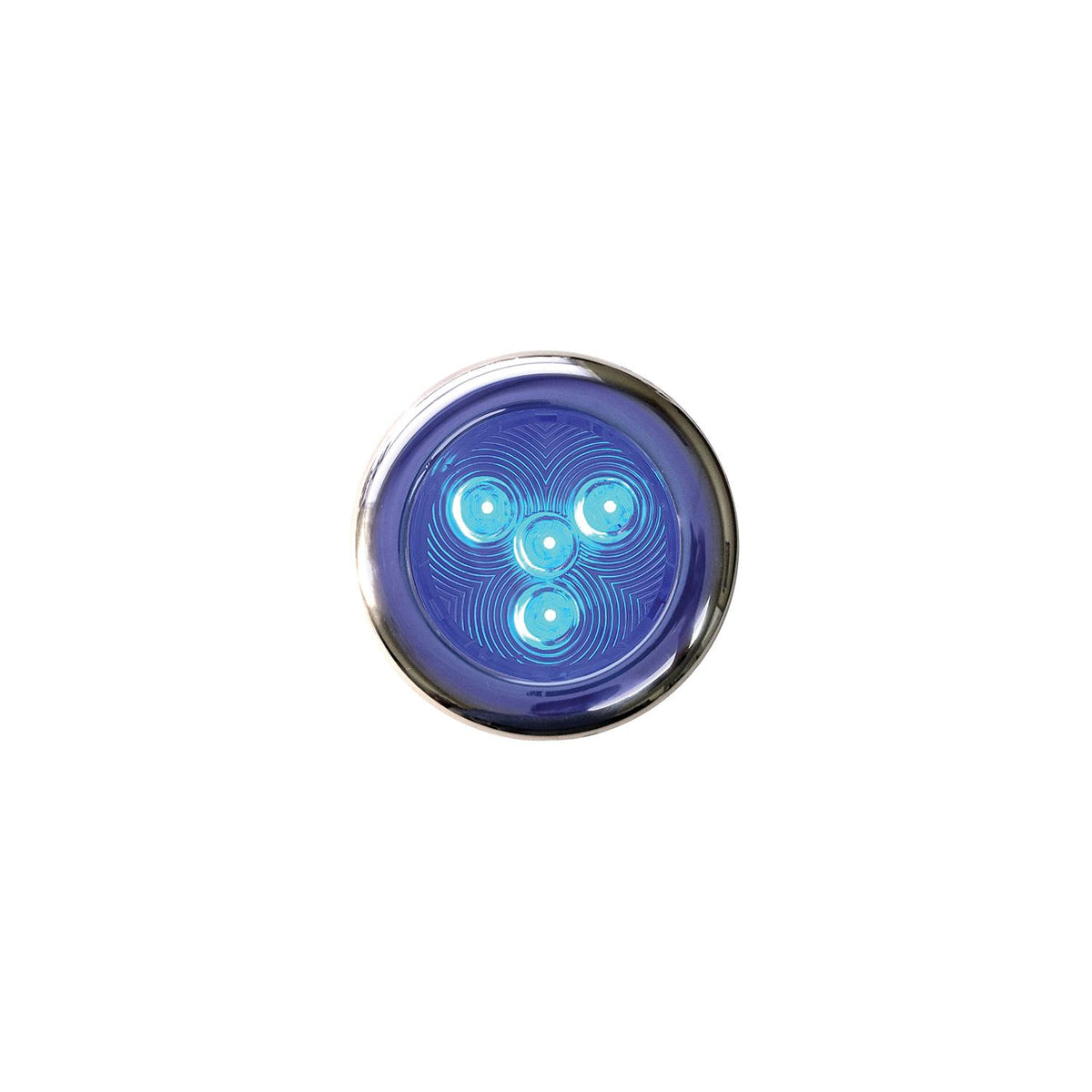 T-H Marine LED-51828-DP Puck Lite Surface Mnt Stainless Steel Bzl 3" Blu LED - official T-H Marine product image 2
