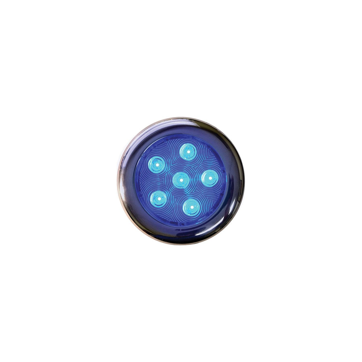 T-H Marine LED-51832-DP Puck Lite Surface Mnt Stainless Steel Bzl 4" Blu LED - official T-H Marine product image 2