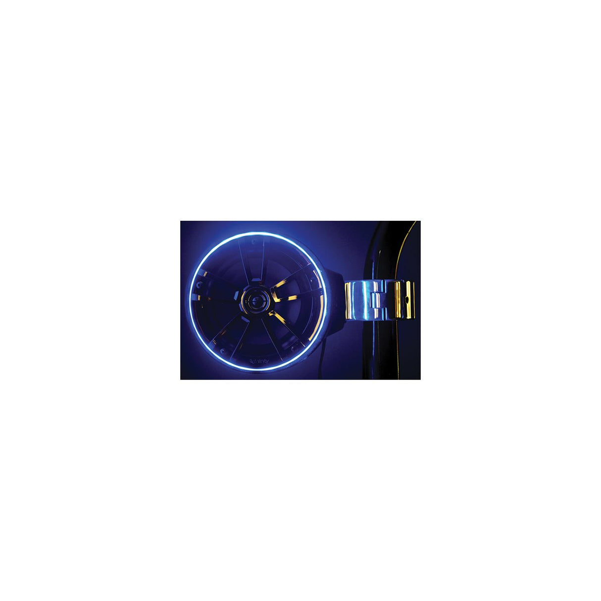 T-H Marine Led-Smskr-B-Dp Speaker Accent Rng 6" BU