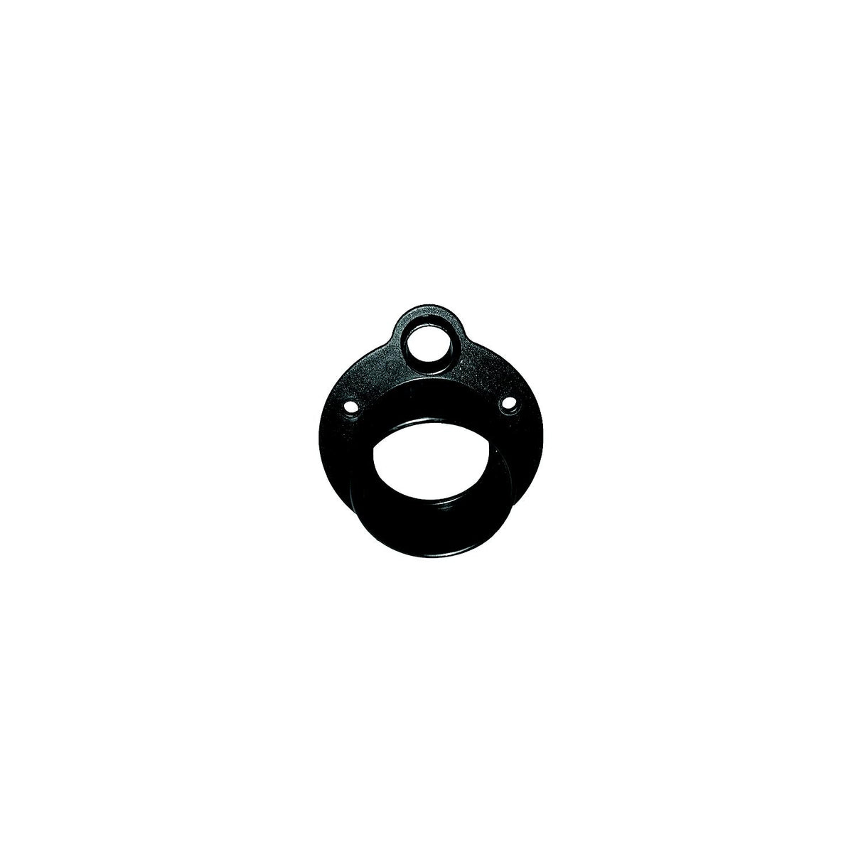 T-H Marine Rigging Flange Hose Union For 2" Hose With 3/4" Fuel Hose Port, Black - RFFHP1DP