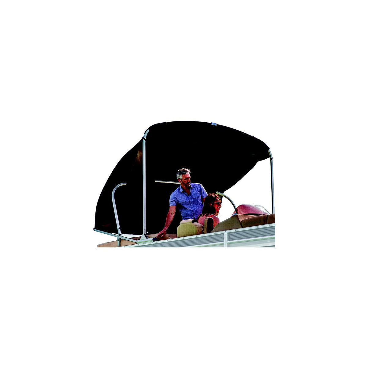 Lewmar Lippert Sureshade Power Bimini ,Black Frame, Black Canvas - 2024050708 - image 1
