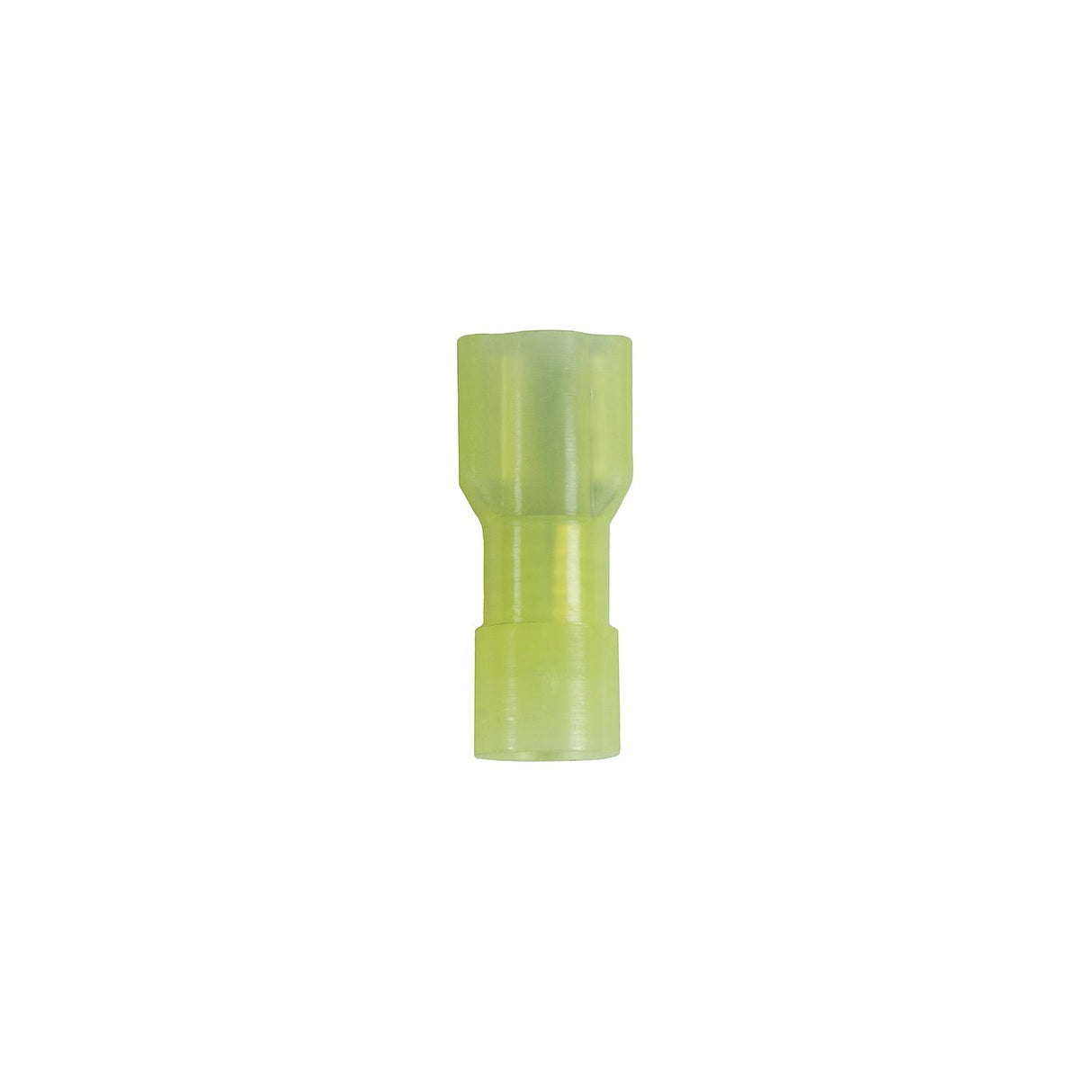Wirthco Battery Doctor Yellow Nylon Fully Insulated Quick Disconnects, 12-10 AWG, Female, 5/Pk. - 80830