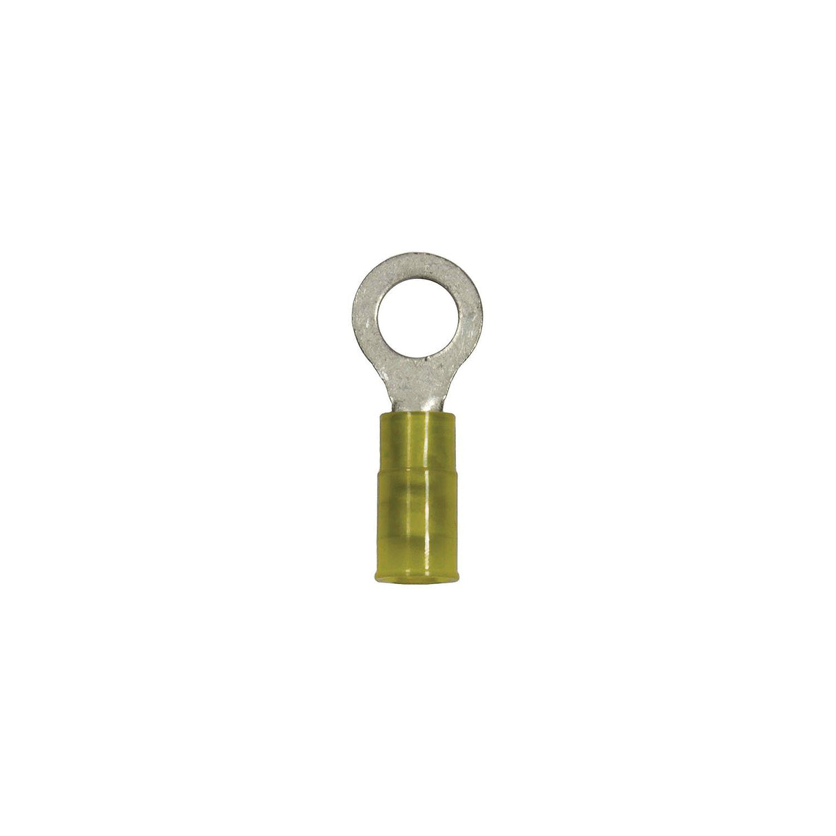 Wirthco Battery Doctor Yellow Nylon Insulated Ring Terminal, 12-10 AWG, 5/Pk.