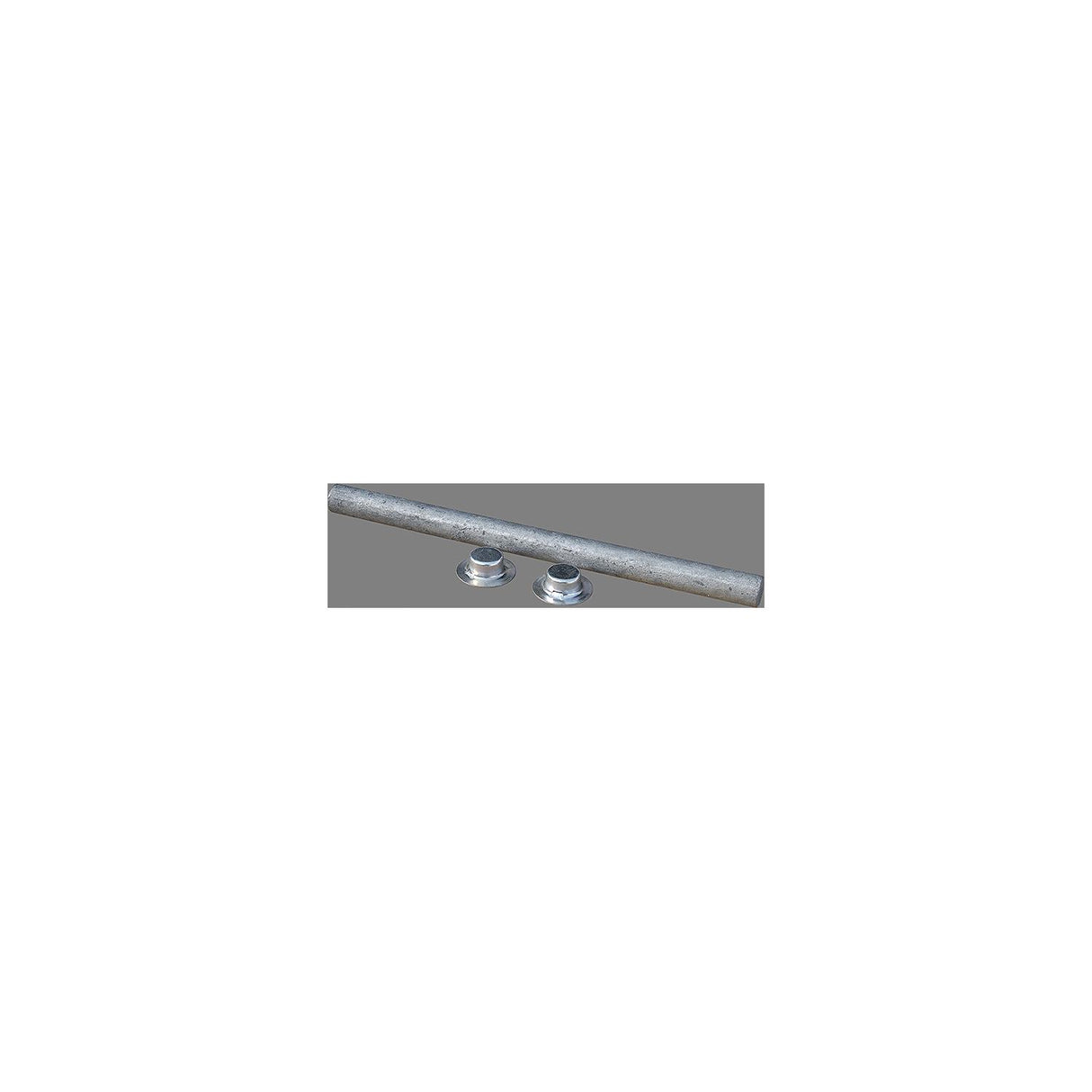 Tiedown Engineering Tie Down Engineering Galvanized Roller Shaft w/Pal Nuts