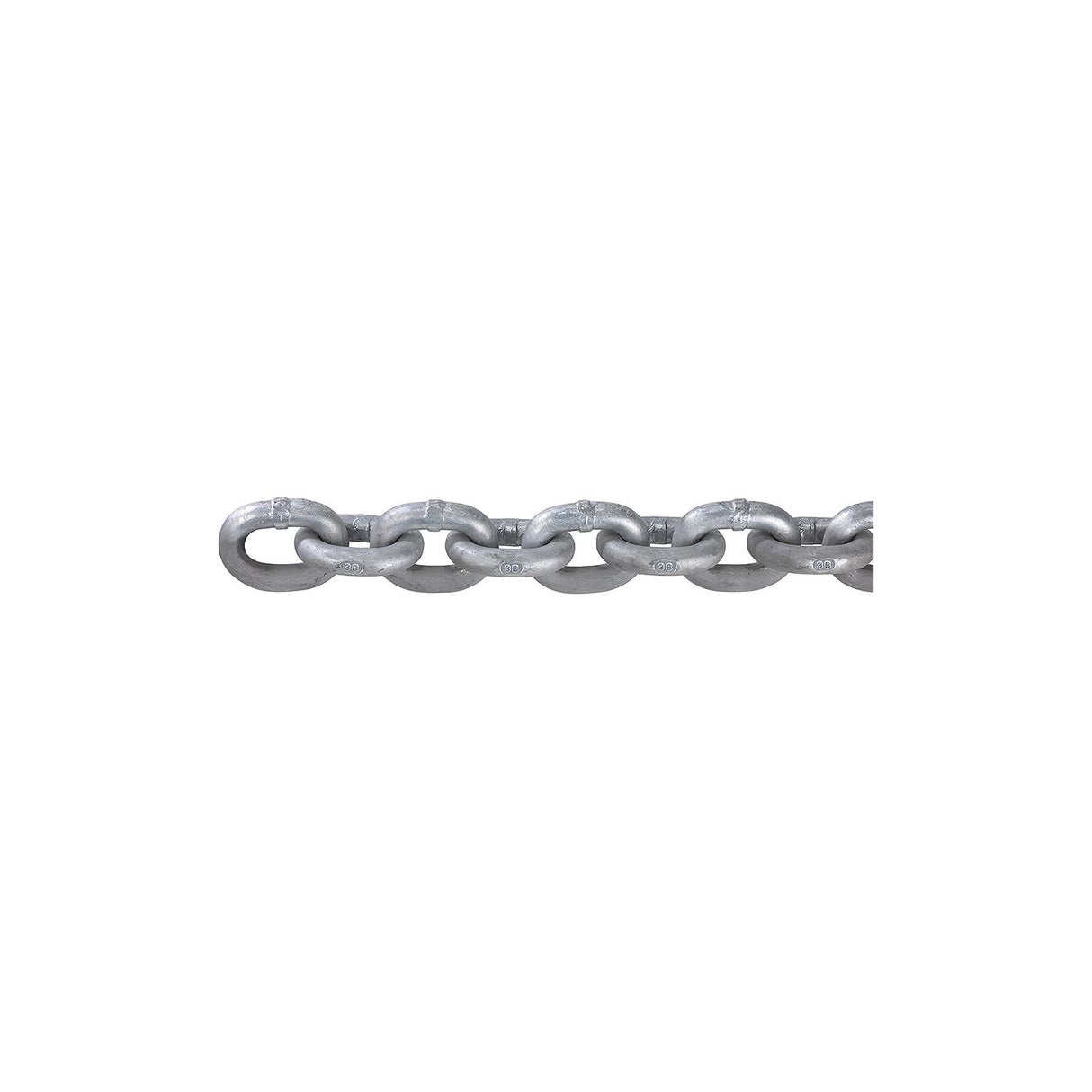 Acco Peerless Chain Chain, Galvanized BBB 1/4" Sold Per Ft - 410140402