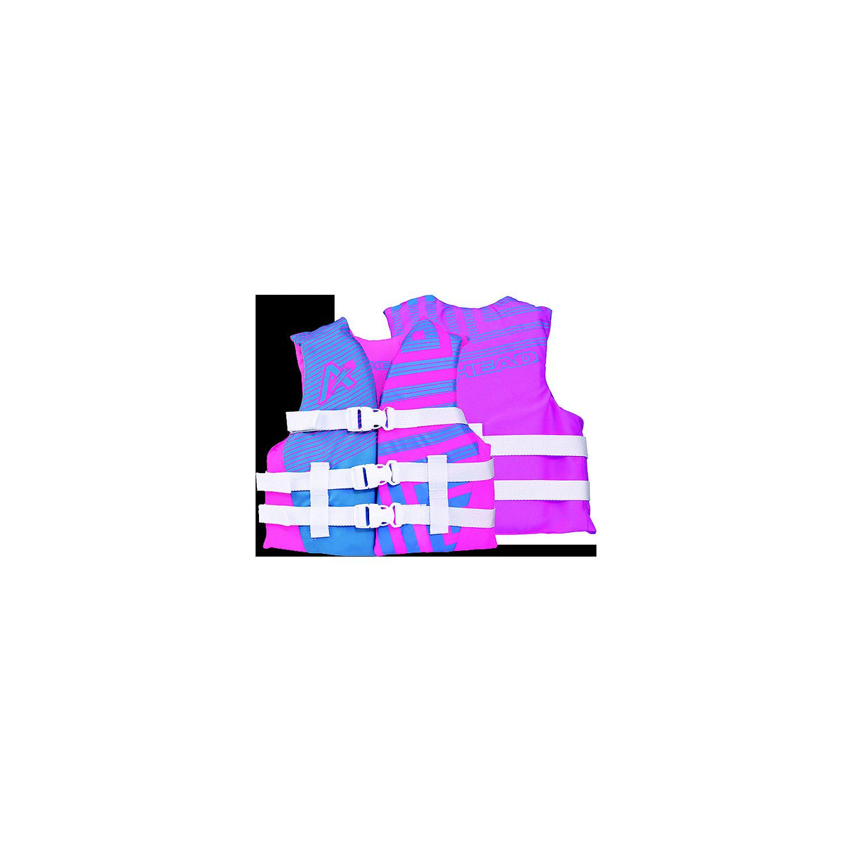 Airhead Airhead 3008103AHPSB Child/Youth Trend Vest, Youth, Pink/Blue