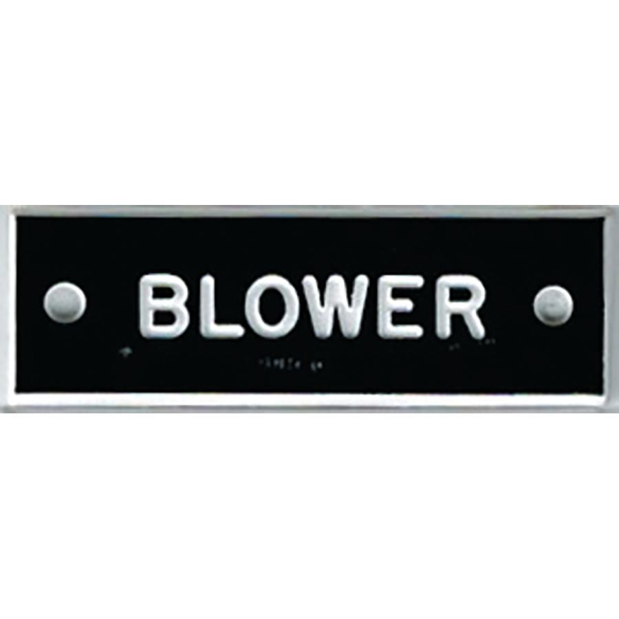 Bernard Engraving Identi-Plates™ Blower - IP-03 - image 1