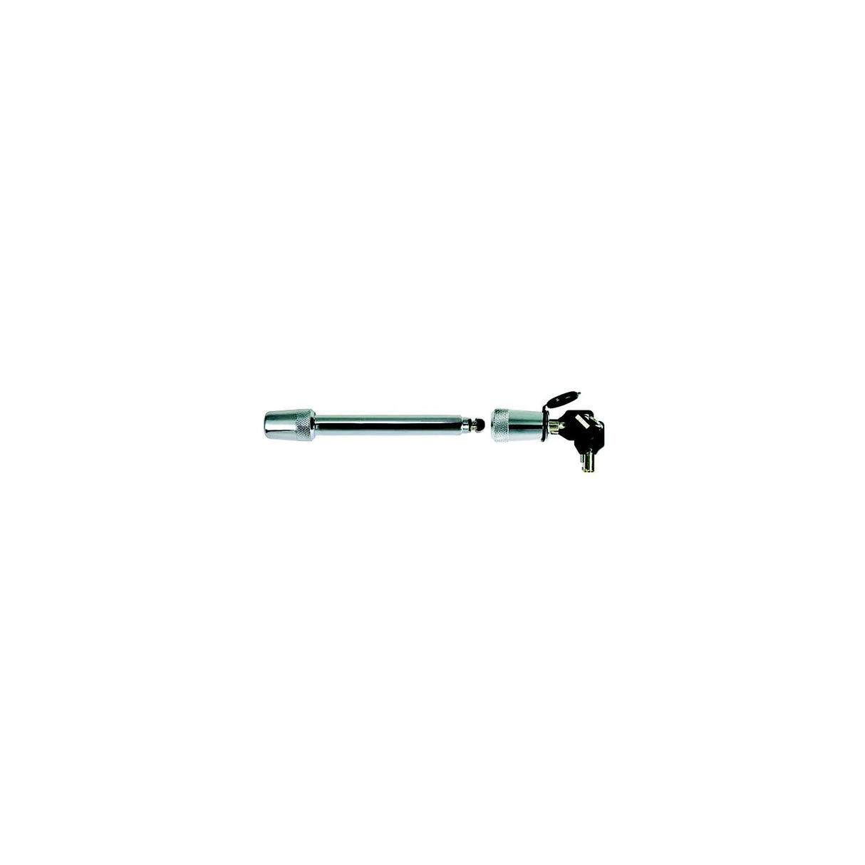 Trimax Locks Trimax TH4 Receiver Locking Pin Fits 2.5" & 3" Class V Receivers, Chrome - TH4
