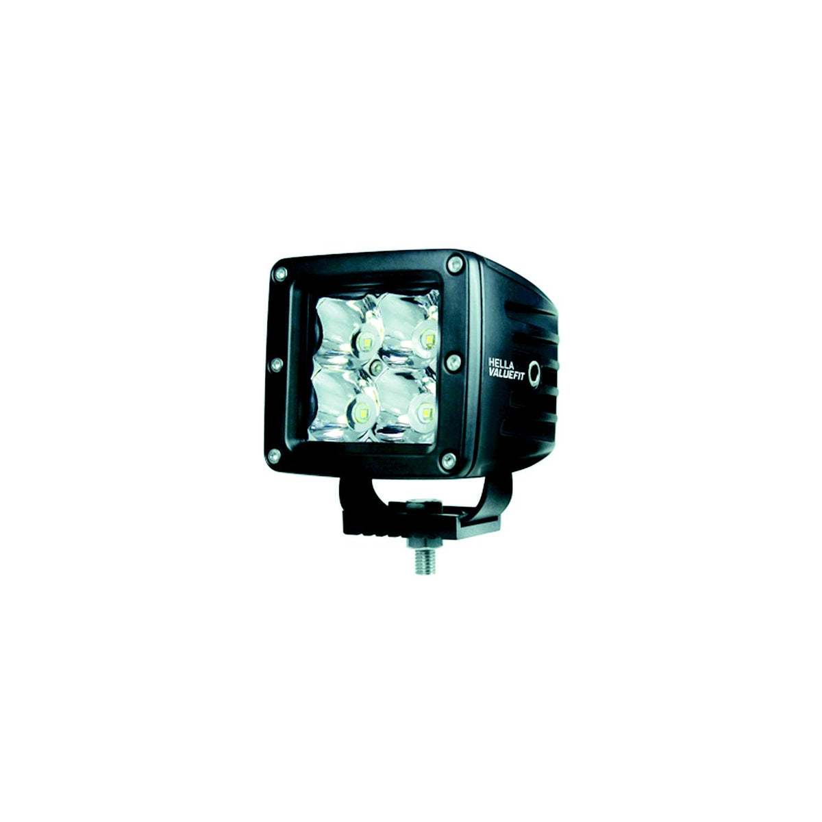 Hella Marine Hella 357204031 Valuefit Cube 4 LED Spot Light Kit, Black - image 1